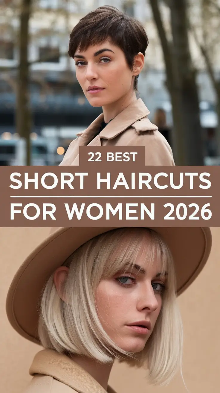 Best Short Haircuts for Women 2026: Trendy Layered & Cute Styles for Every Face Shape