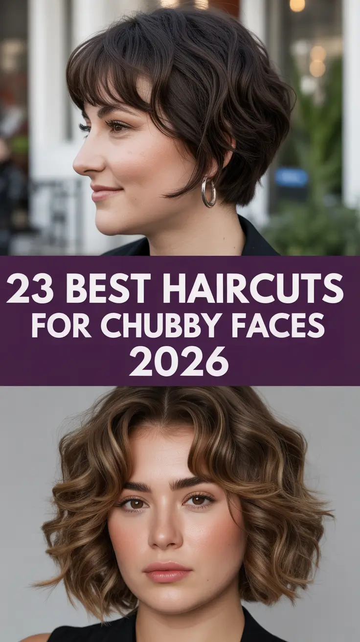 Best Haircuts for Chubby Faces 2026: Fresh Styles to Flatter Every Face Shape