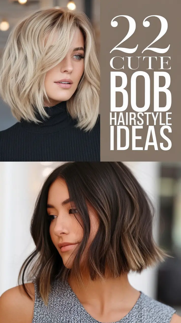 Cute Bob Hairstyle Ideas 2026: Modern Short Cuts for Stylish Women