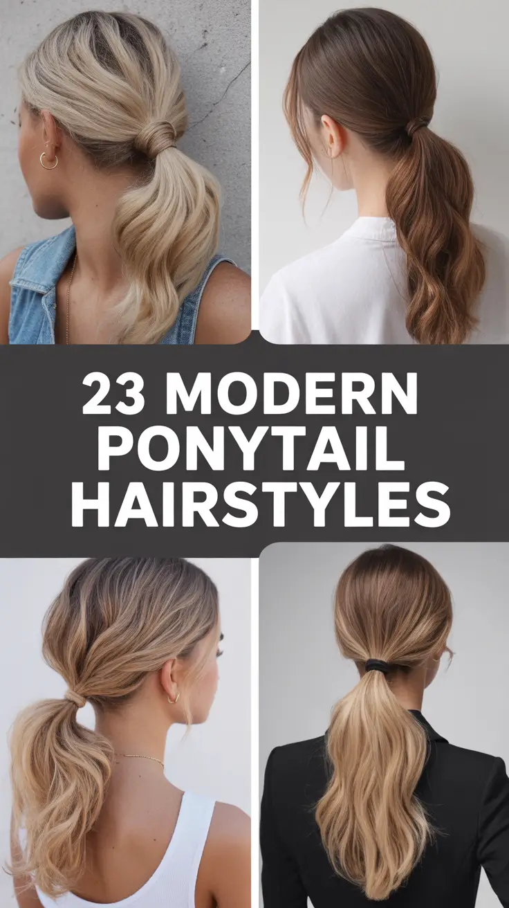 Modern Ponytail Hairstyles 2026: Fresh, Sleek & Easy Looks for Every Occasion