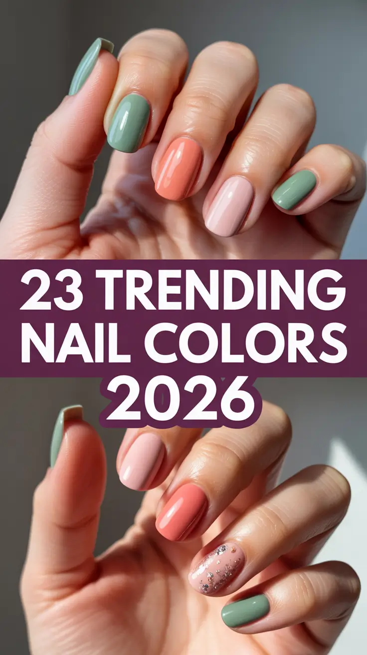 Trending Nail Colors 2026: Fresh Ideas, Seasonal Inspo, and the Most Popular Shades of the Year