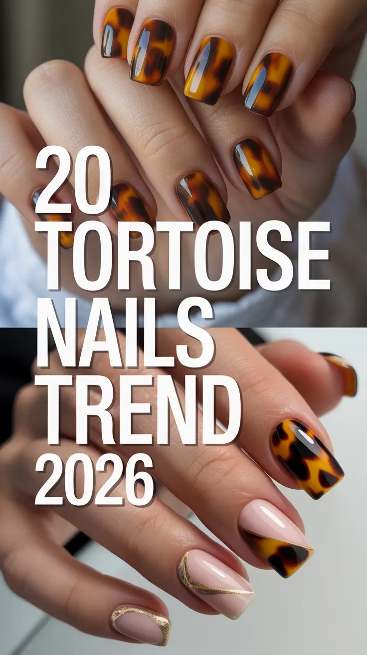 Tortoise Nails Trend 2026: Fresh Designs, Colors, and Inspo for Every Style