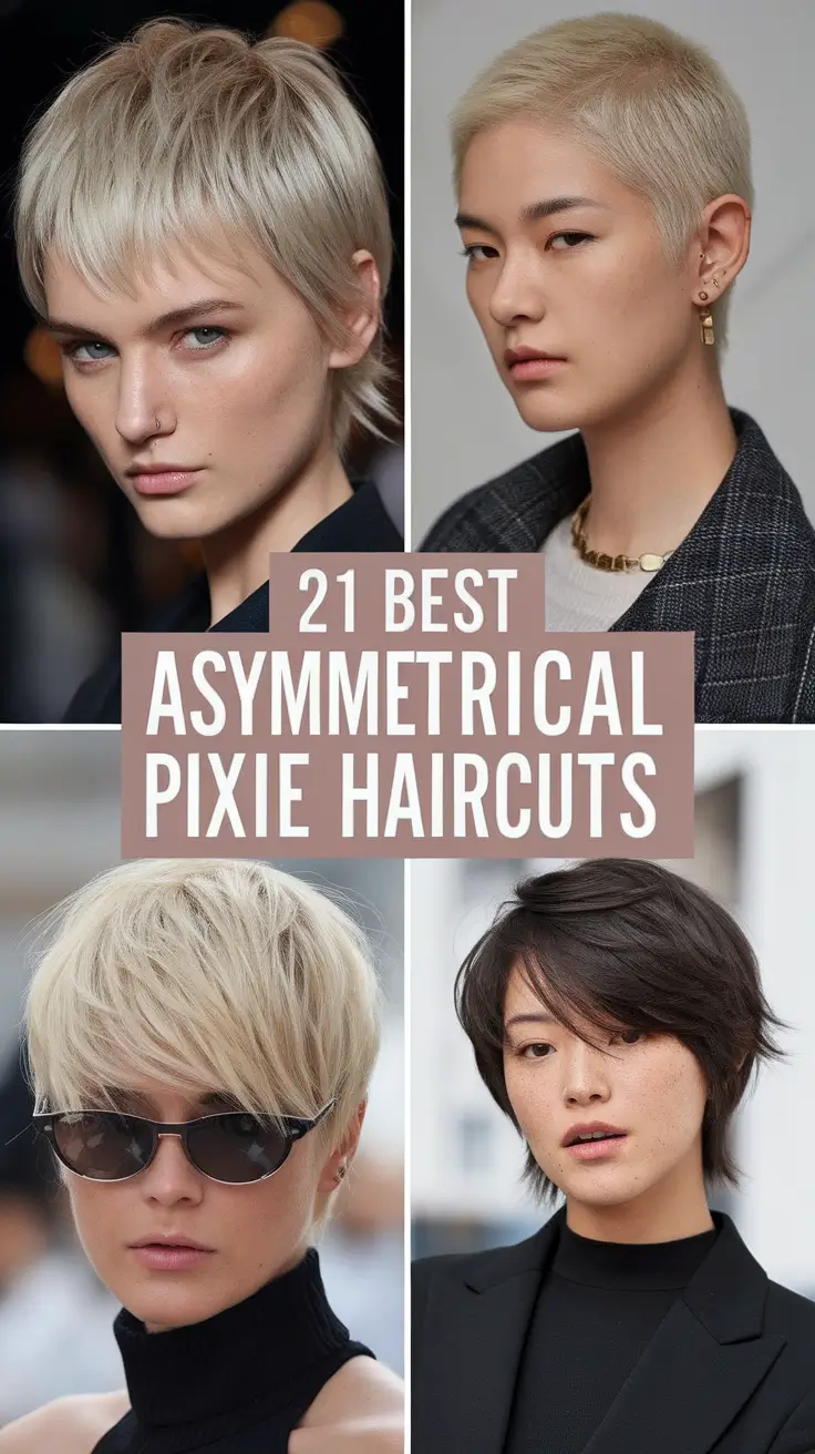 Best Asymmetrical Pixie Haircuts 2026: Short, Edgy & Effortlessly Chic Looks to Try This Year
