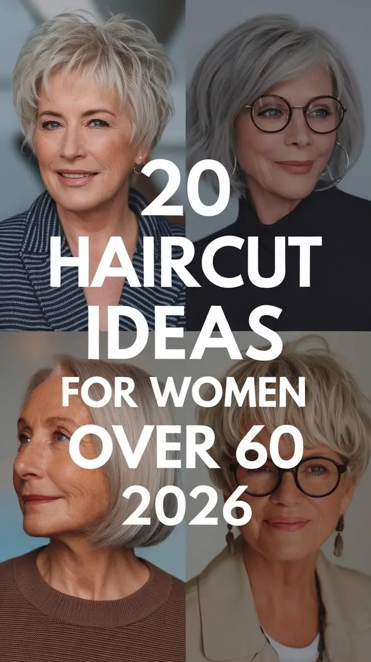 Haircut Ideas for Women Over 60 in 2026: Fresh Short, Medium, and Layered Looks to Inspire Your Next Change