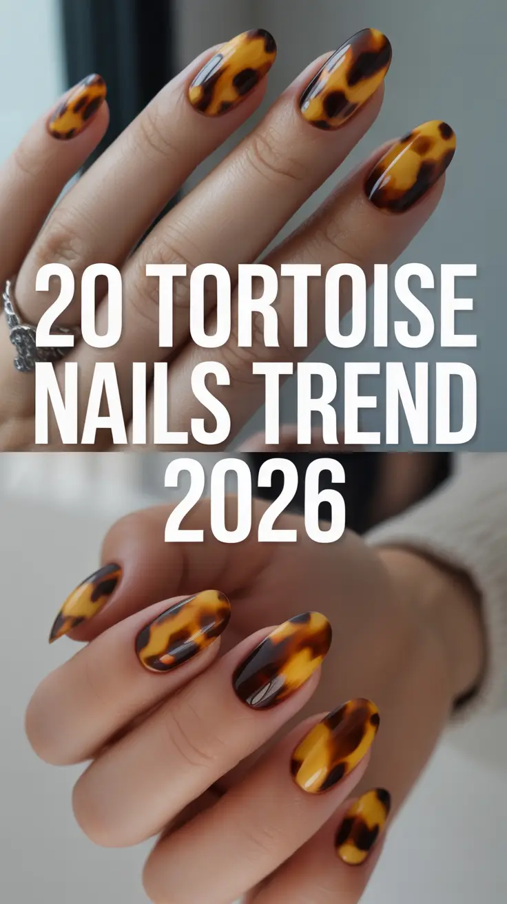 Tortoise Nails Trend 2026: Fresh Designs, Colors, and Inspo for Every Style