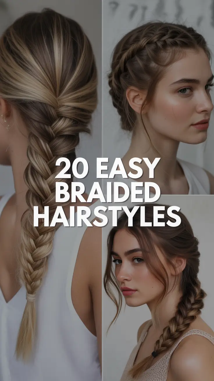 Easy Braided Hairstyles 2026: Pretty & Simple Braid Ideas for Every Day