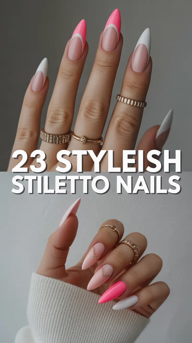 Stylish Stiletto Nails 2026: Fresh Ideas for Bold, Pretty & Elegant Designs