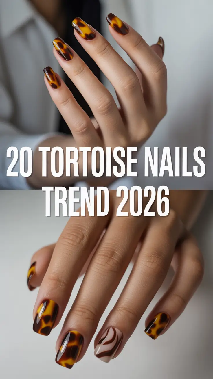 Tortoise Nails Trend 2026: Fresh Designs, Colors, and Inspo for Every Style