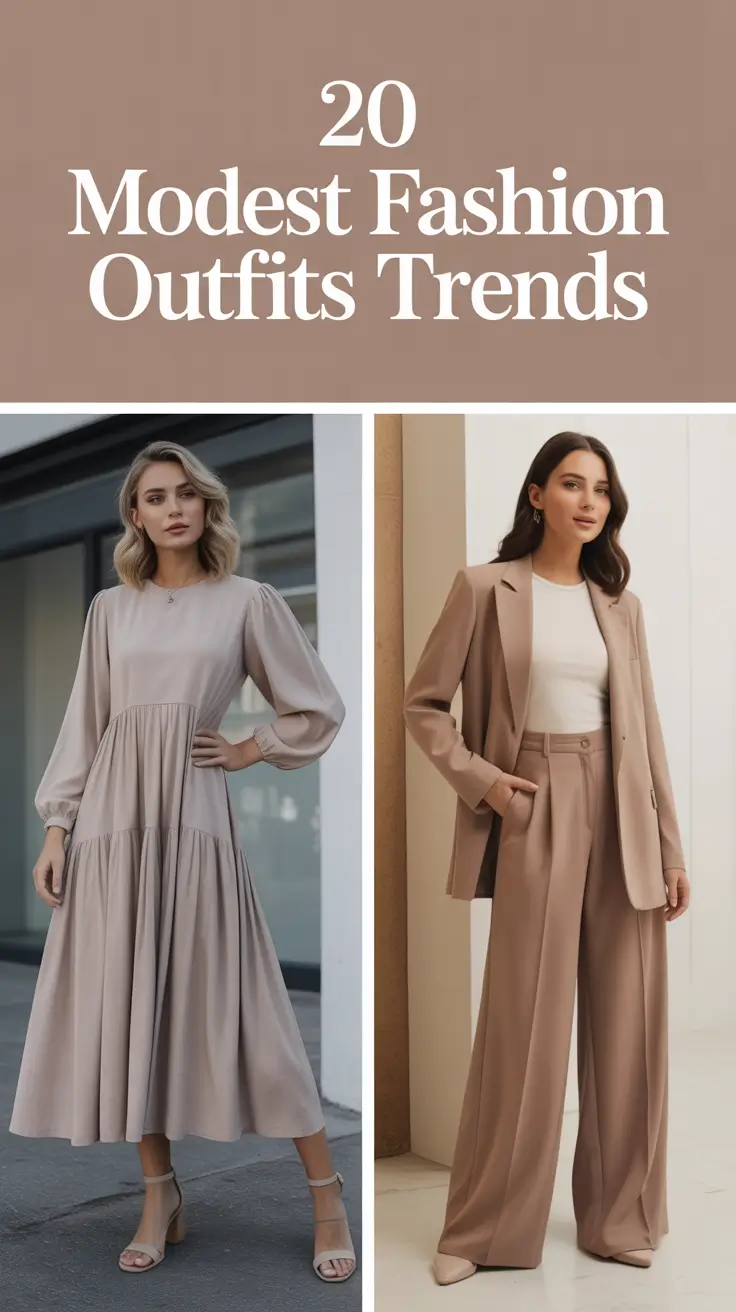 Modest Fashion Outfits Trends 2026: Chic, Feminine & Modern Style Inspo for Every Season