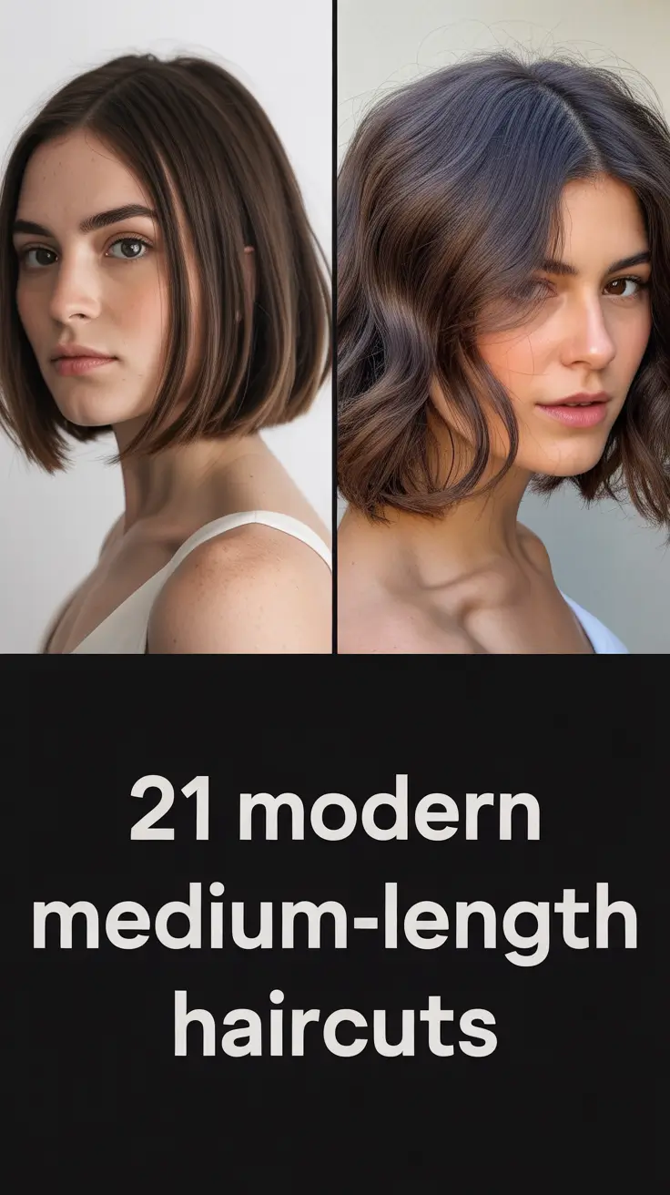 Modern Medium-Length Haircuts 2026: Trendy Layered and Butterfly Styles for Every Woman