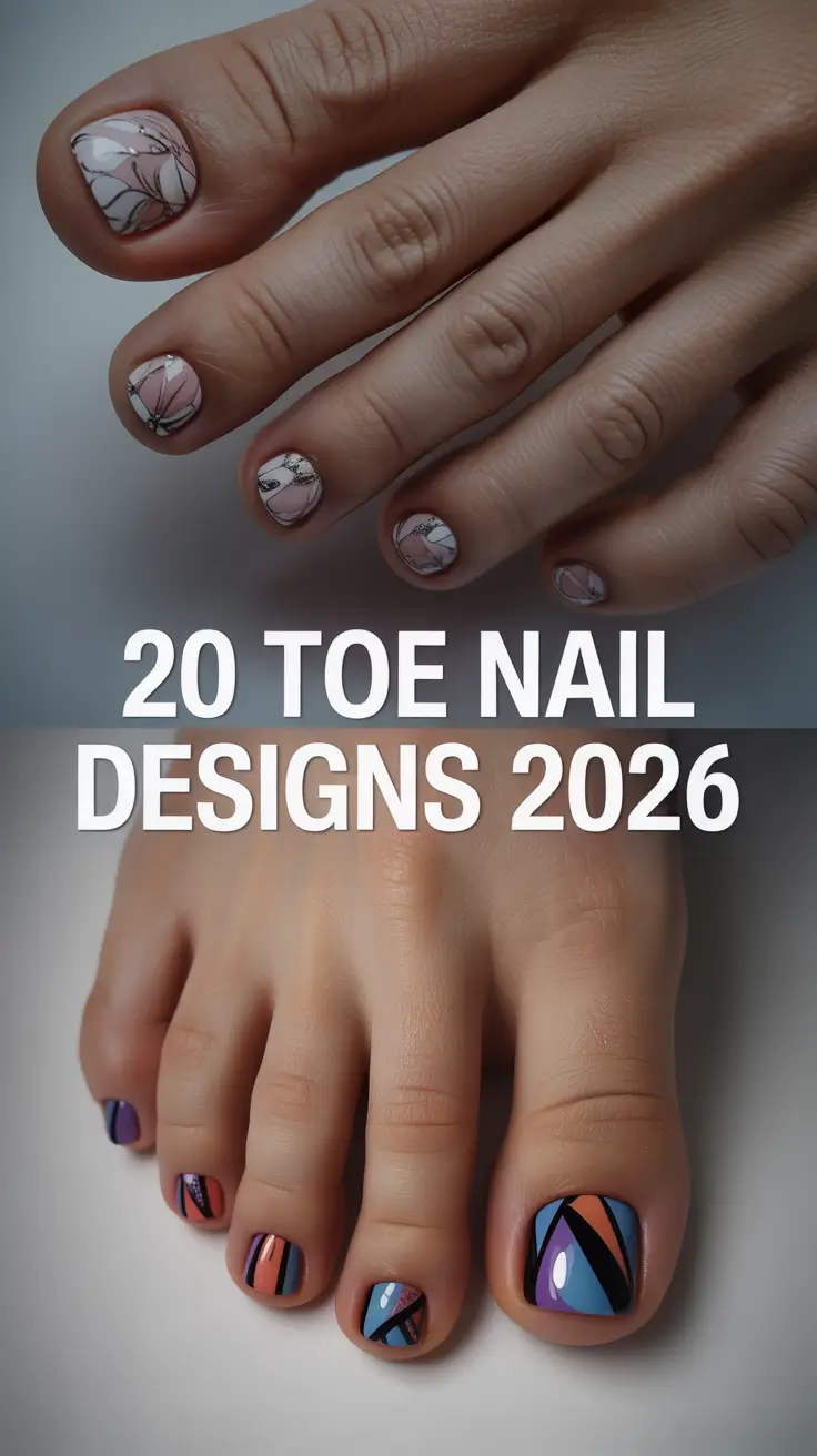 Toe Nail Designs 2026: Fresh, Trendy & Cute Pedicure Ideas for Every Season