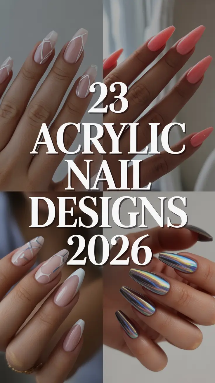 Acrylic Nail Designs 2026: Fresh, Cute & Unique Ideas for Every Style