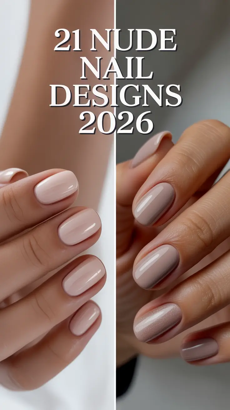 Nude Nail Designs 2026: Fresh, Neutral & Pinky Ideas for the New Season