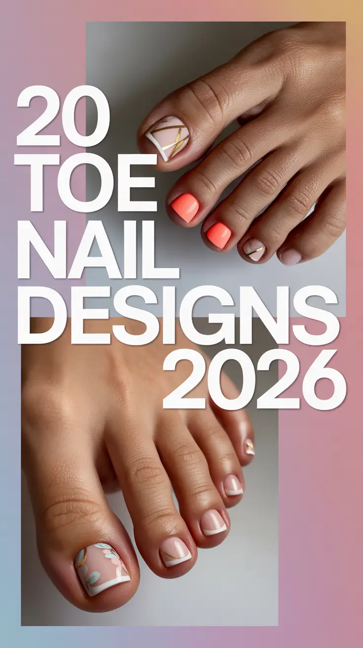 Toe Nail Designs 2026: Fresh, Trendy & Cute Pedicure Ideas for Every Season
