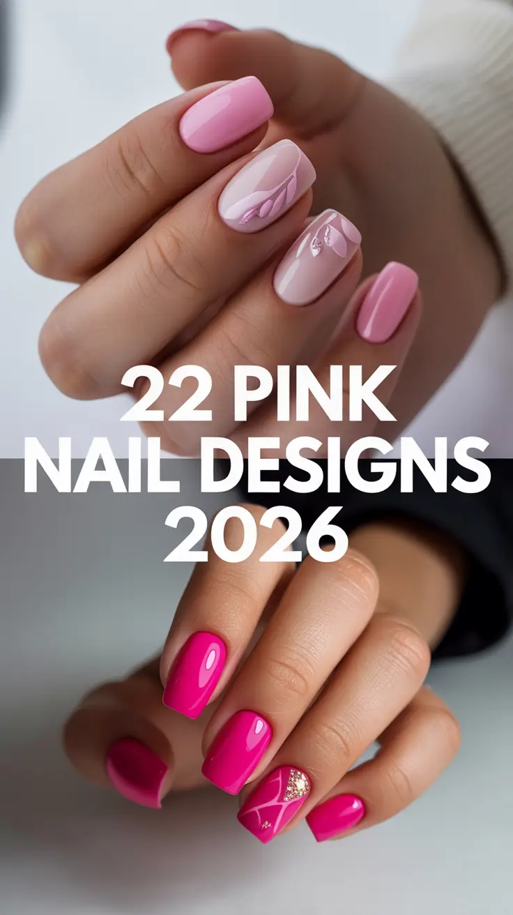 Pink Nail Designs 2026: Fresh, Bright Ideas for the Prettiest Manicures of the Year