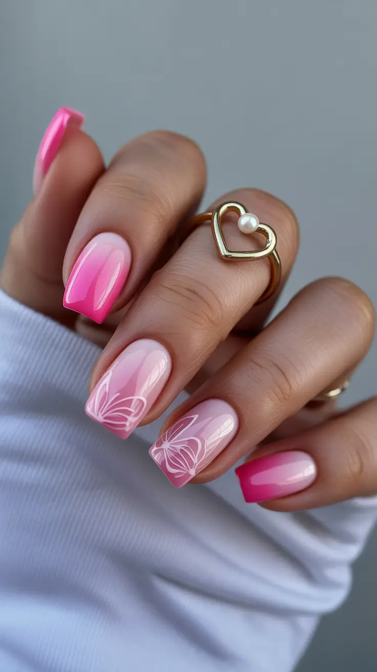 pink-nail-designs-2026-Butterfly-Line-Art-Fantasy-in-Pink