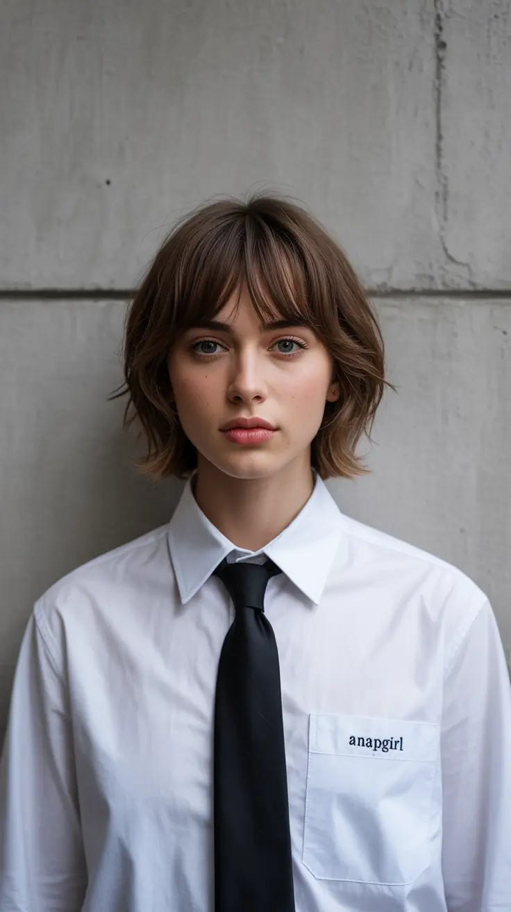 Stylish wolf haircut styles 2026 Classic Soft Wolf Cut With Natural Texture