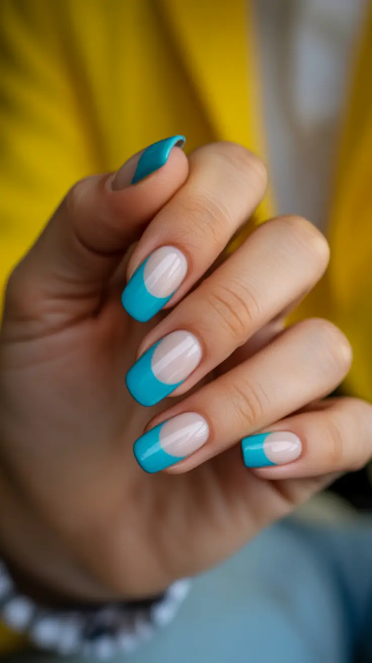 trending nail inspiration 2026 Soft Modern Two-Tone