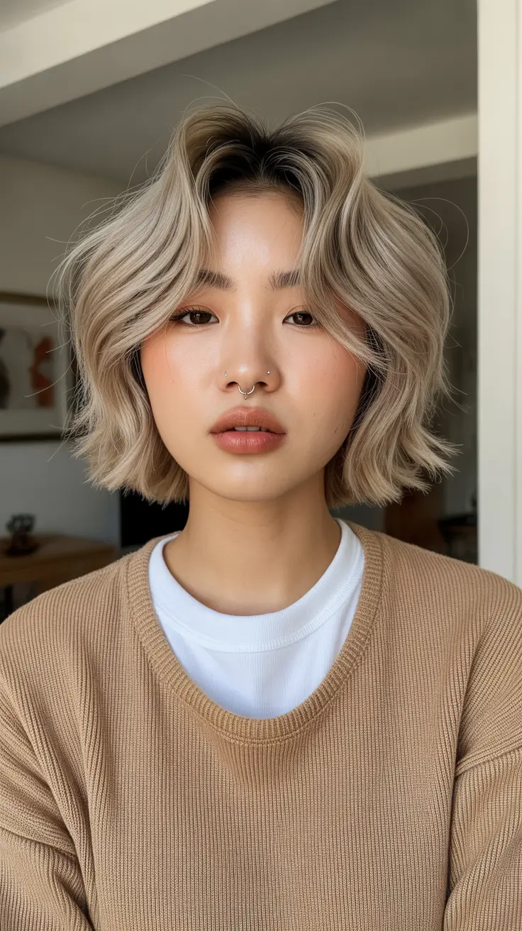 Trendy choppy bob haircuts 2026 Soft Layers and Airy Movement