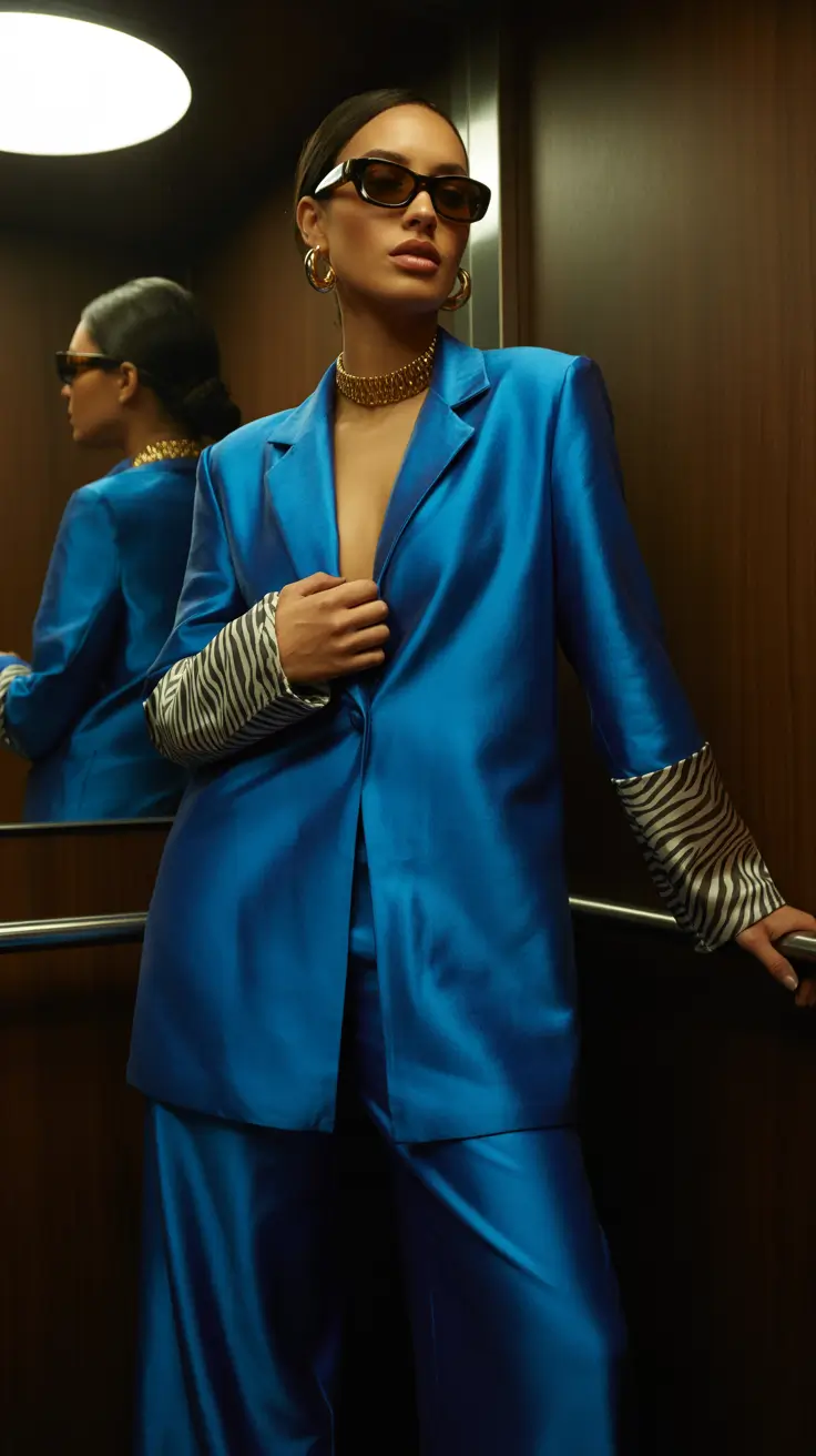 club outfits for women Electric Royal