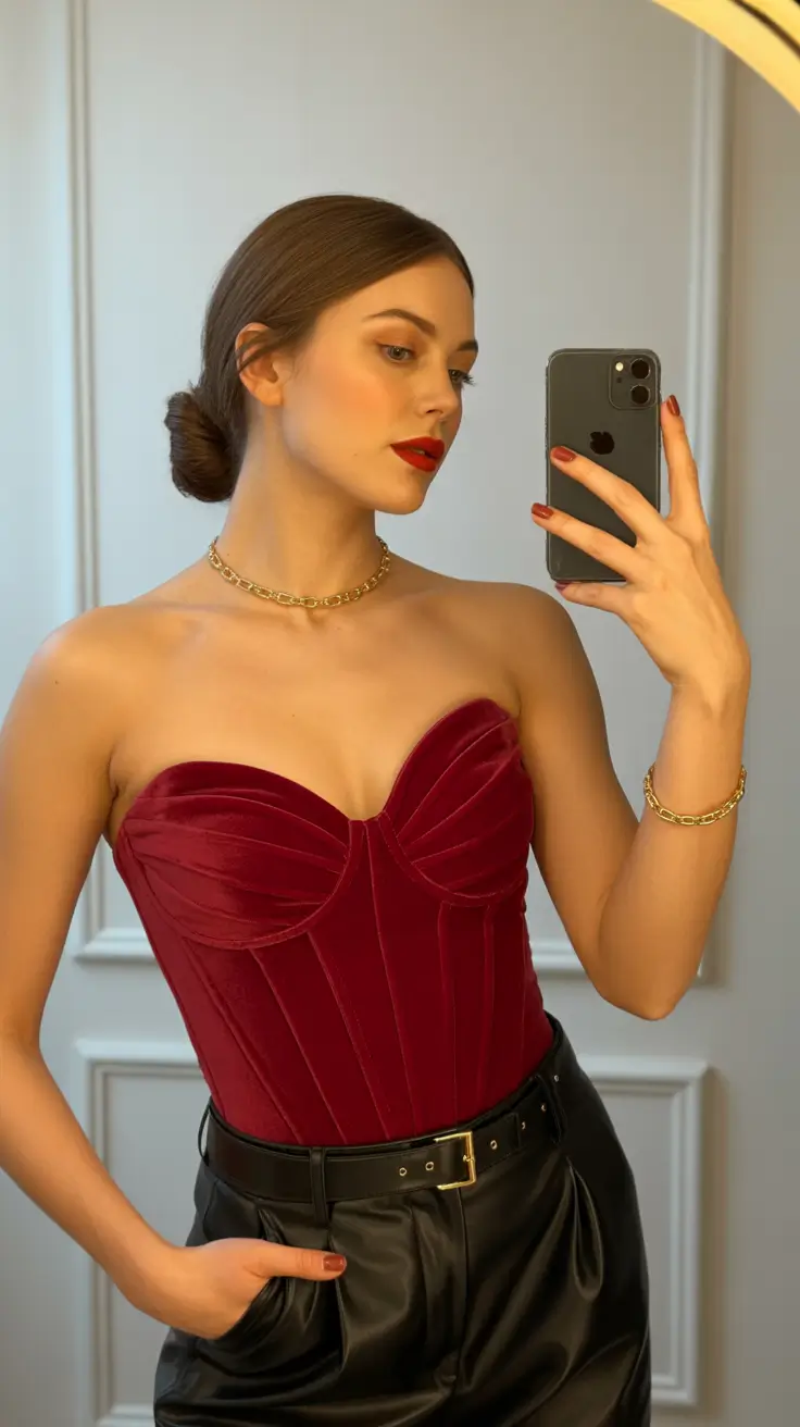 club outfits winter Velvet Ember