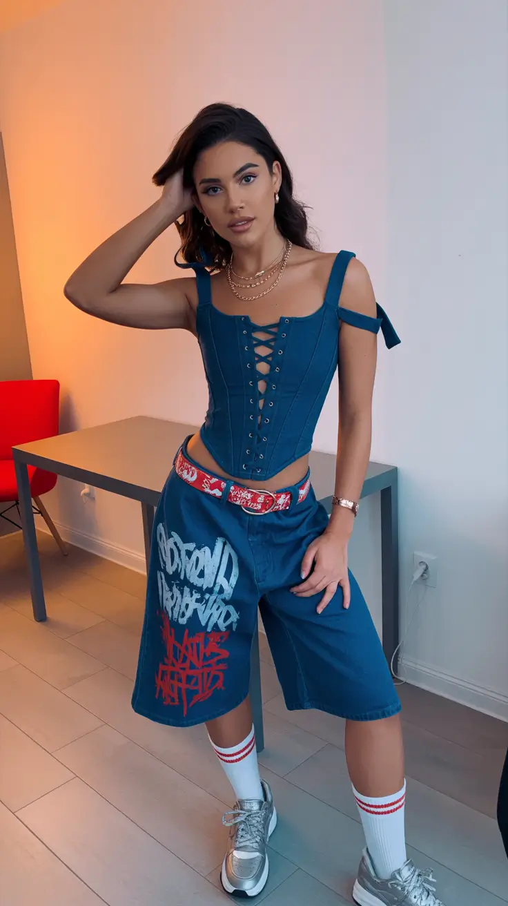 y2k-outfits-for-women-2026-Graffiti-Glam