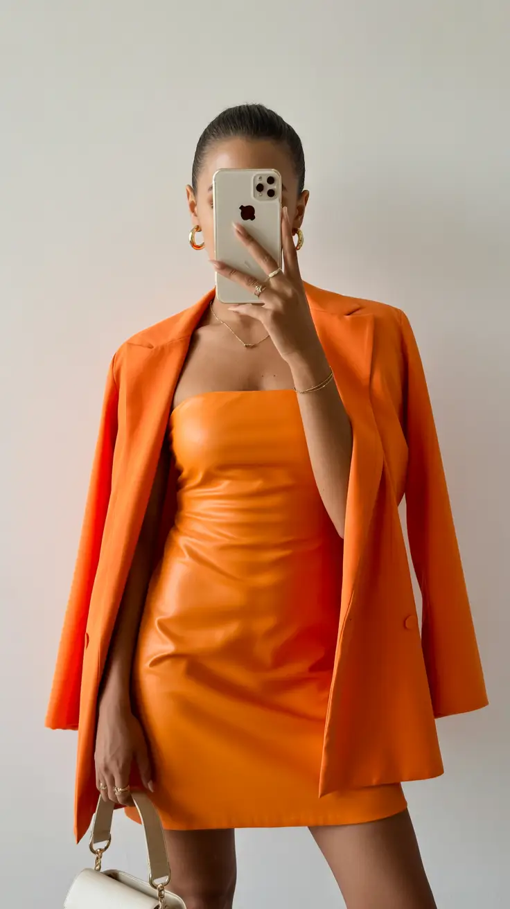 old money spring outfits 2026 Bold Citrus Energy with Modern Tailoring