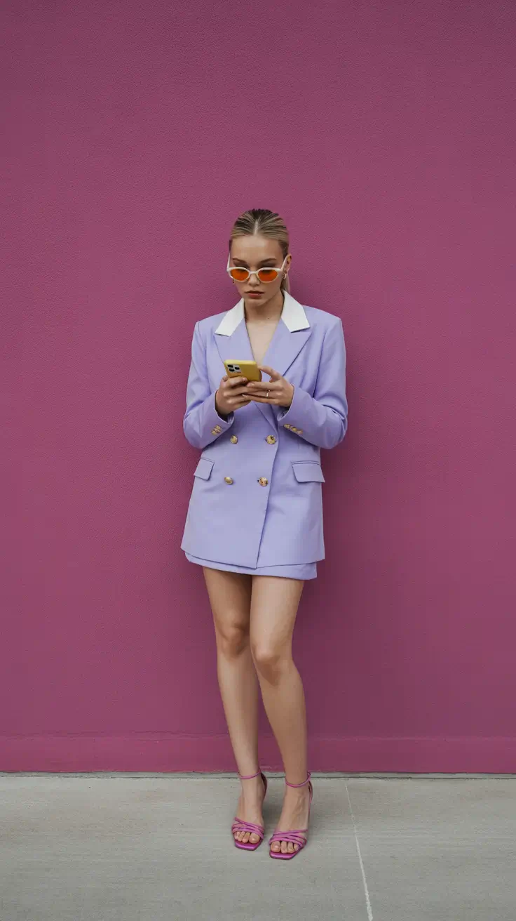 cute warm spring outfits 2026 Pastel Tailoring for Playful Spring Energy