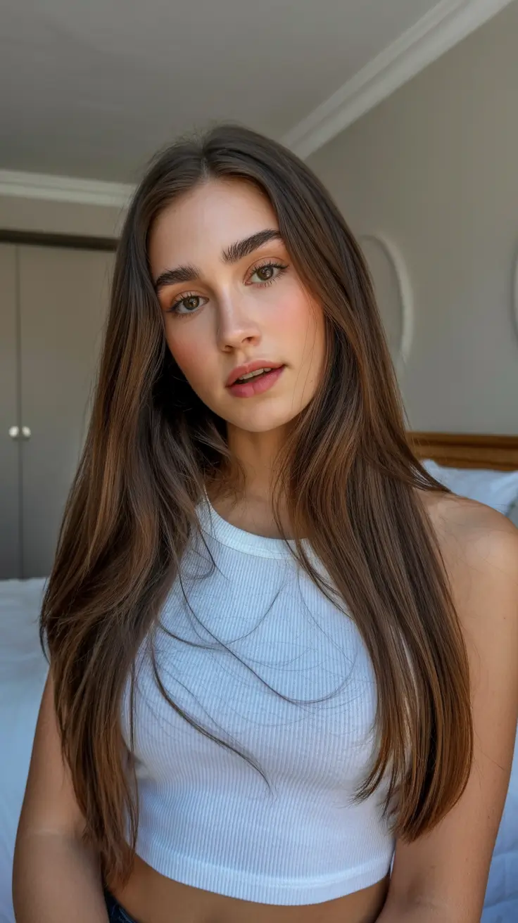 february haircuts Soft Natural Length with Delicate Movement