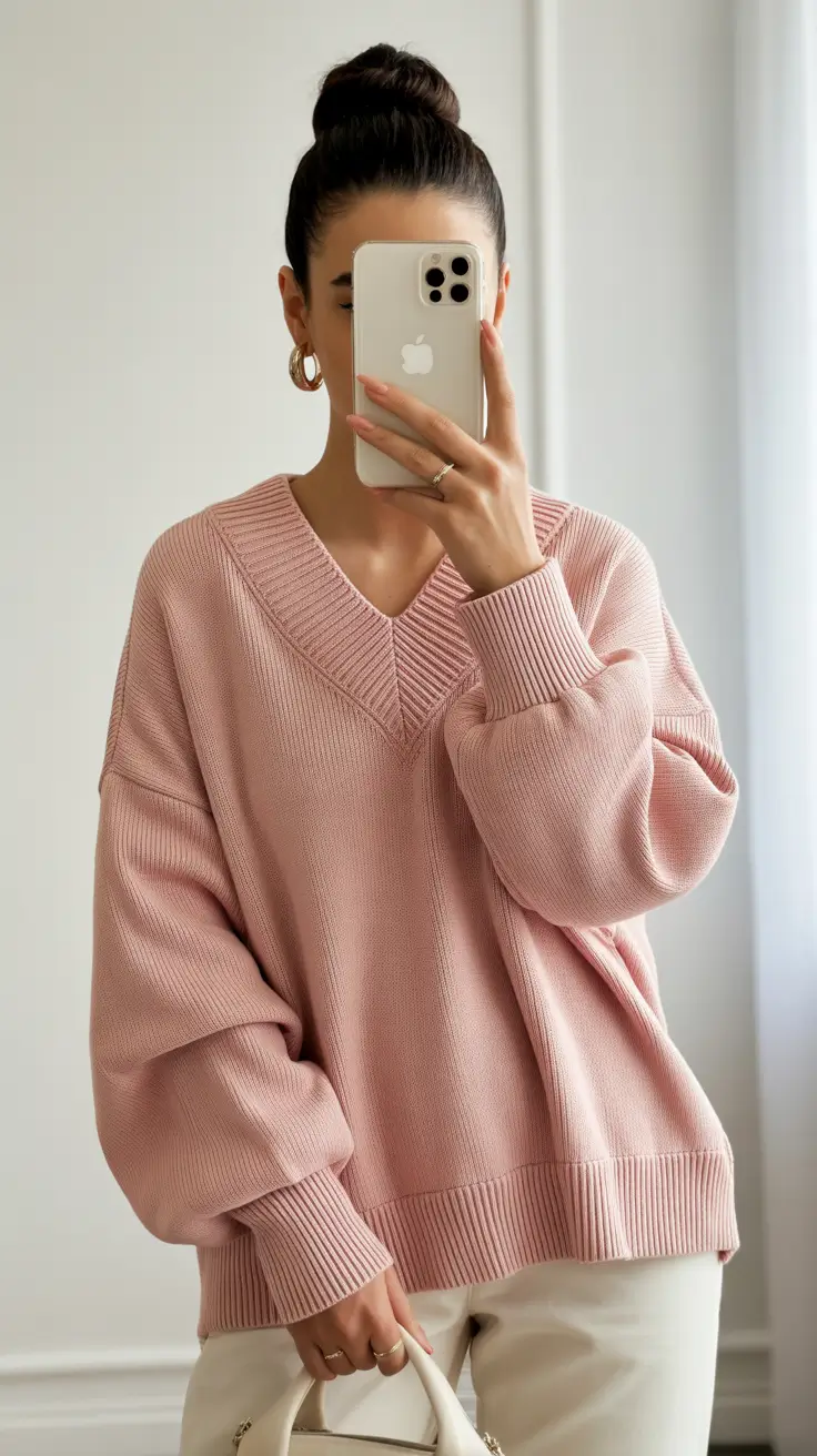 February outfits ideas 2026 - Soft Pink Comfort