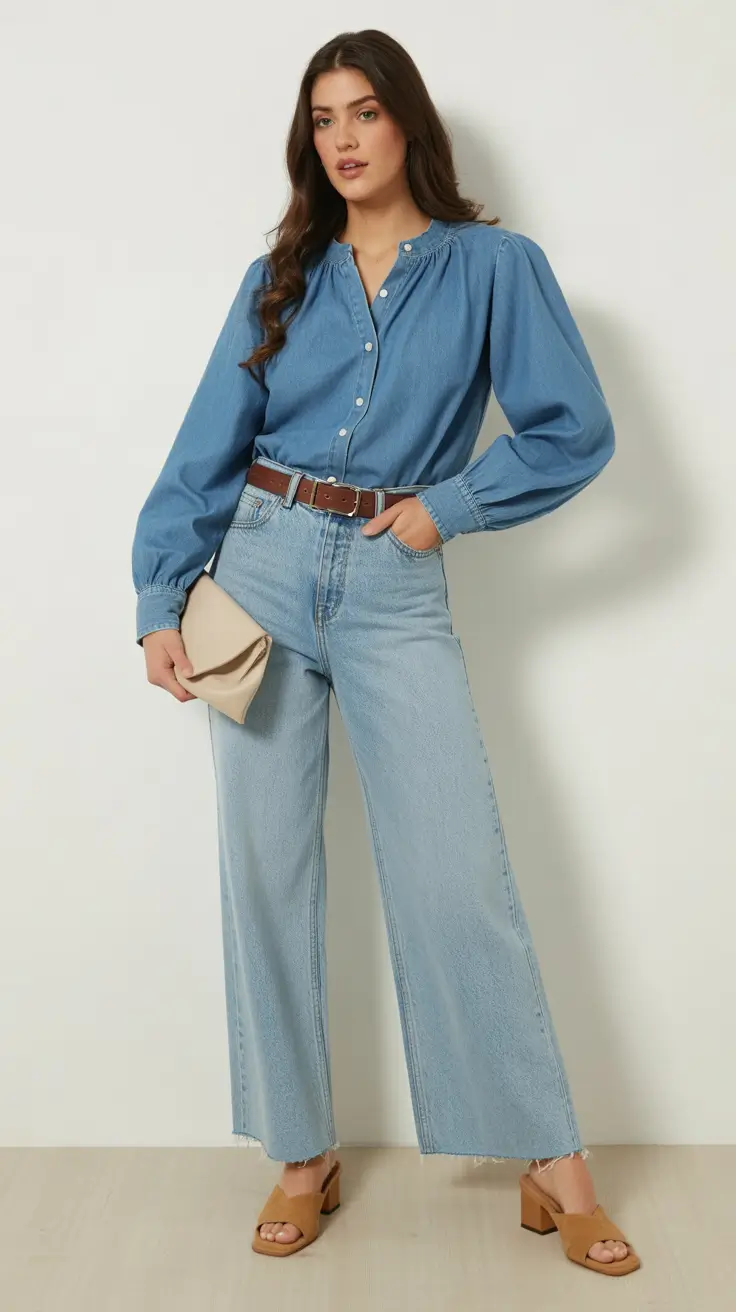 every day spring outfits 2026 - Denim-On-Denim with Clean Spring Simplicity