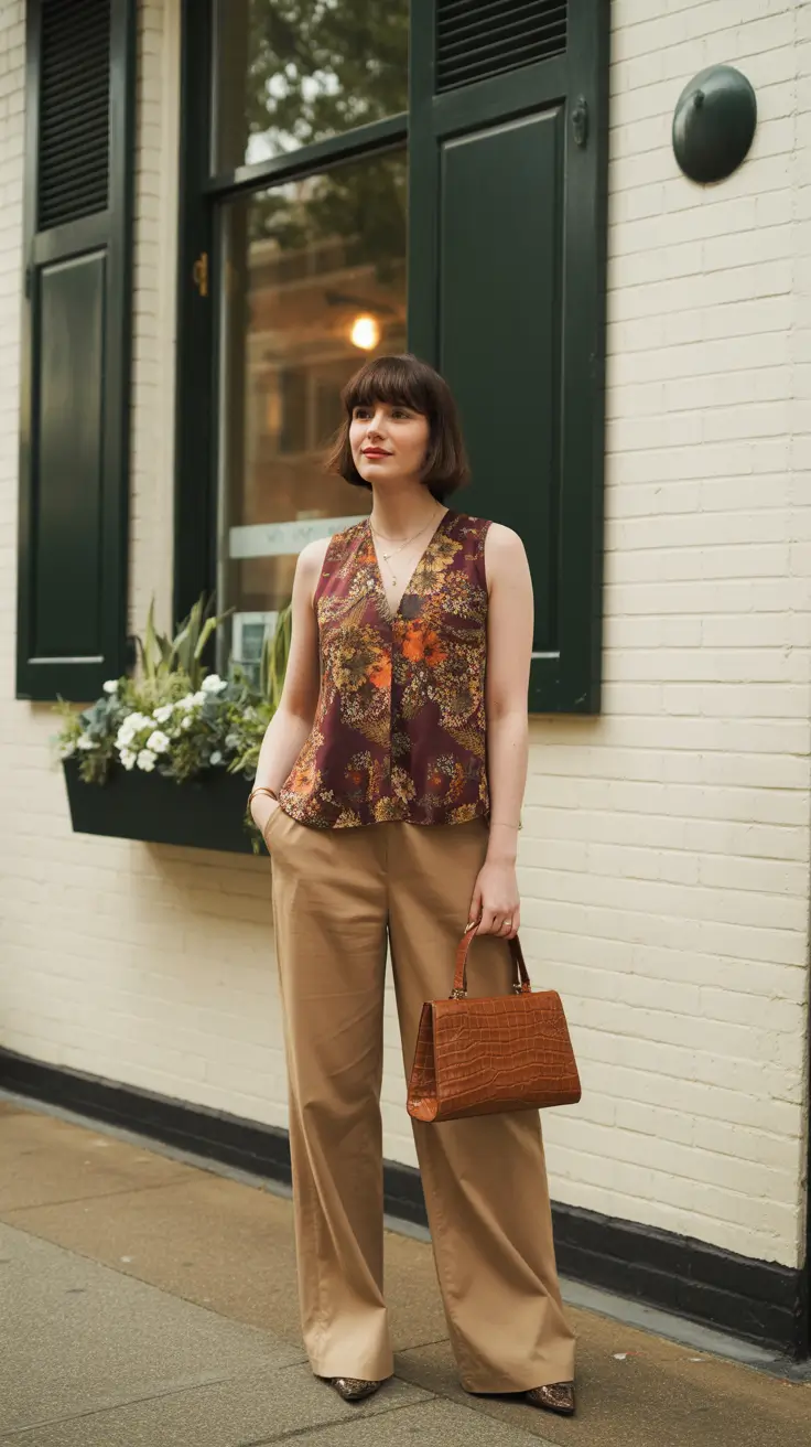 every day spring outfits 2026 - Earthy Elegance with a Vintage Touch