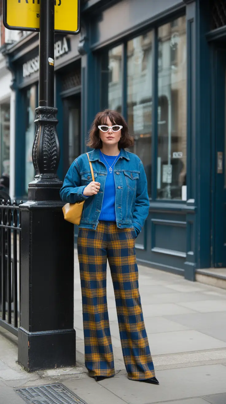 spring fashion outfits 2026 women Playful Patterns with Retro Color Punch