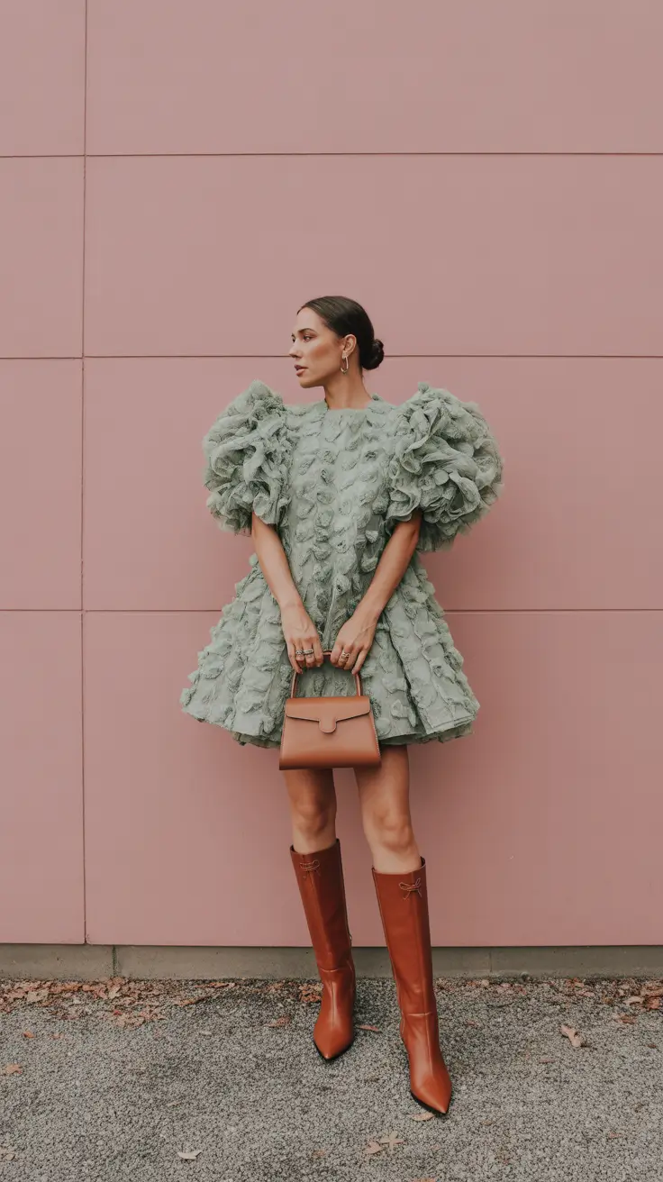 spring fashion outfits 2026 women Romantic Volume with Playful Spring Energy