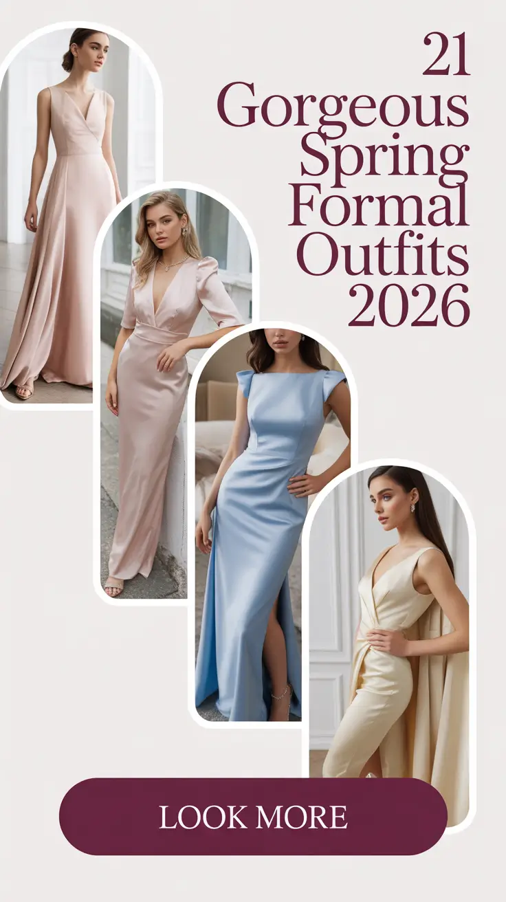 Gorgeous Spring Formal Outfits 2026: Elegant Ideas for Women of Every Style