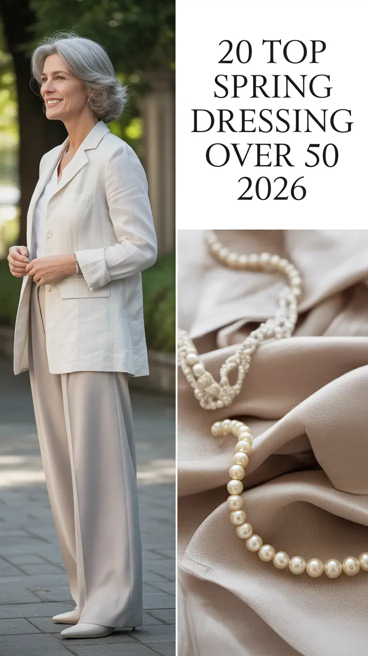 Top Spring Dressing Over 50 2026: Fresh Style Ideas for Confident Spring Outfits