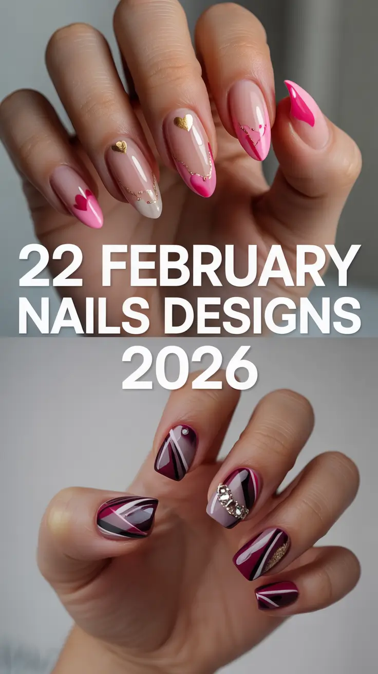 February Nails Designs 2026: Trendy, Classy & Cute Ideas for the Month of Love