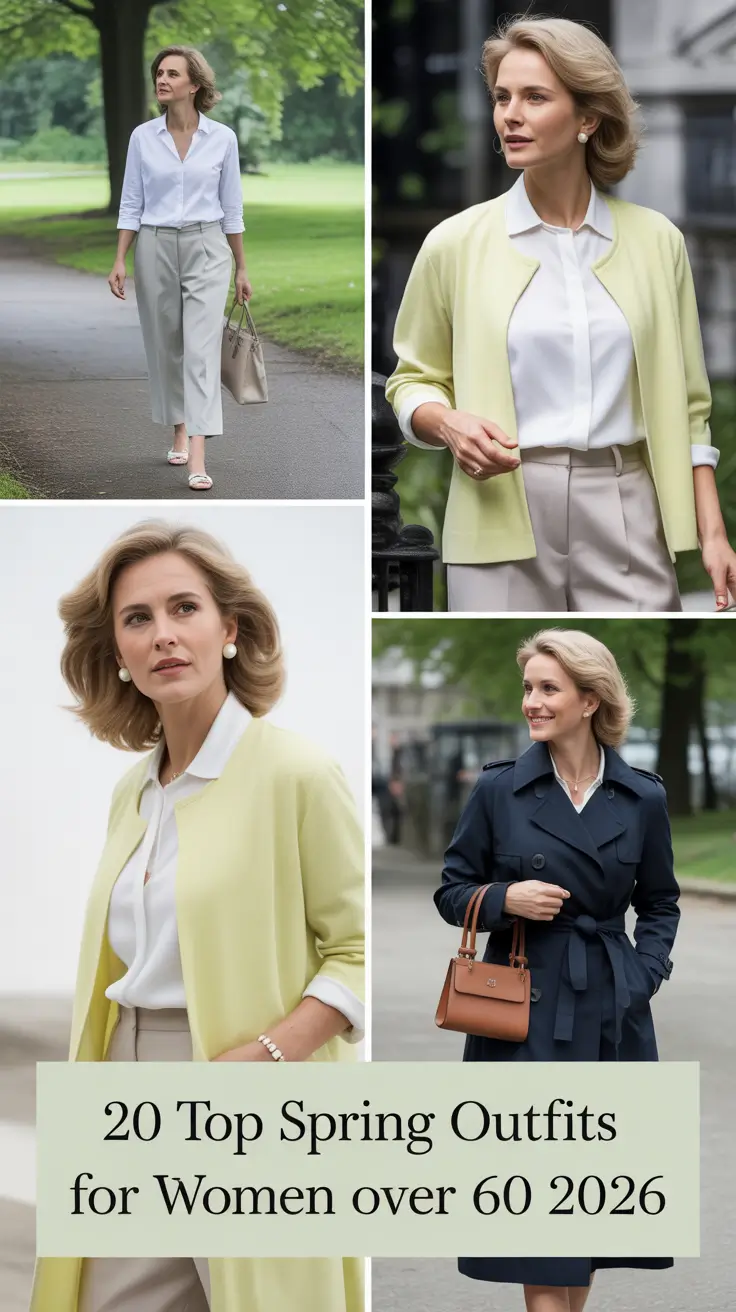 Top Spring Outfits for Women Over 60 2026: Fresh, Classy & Casual Looks for the New Season