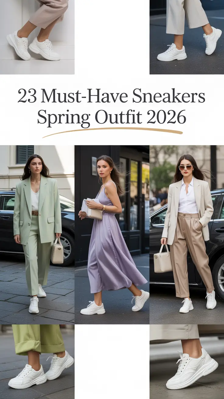 Must-Have Sneakers Spring Outfit 2026: Fresh Looks & Trendy Styling Ideas for Women