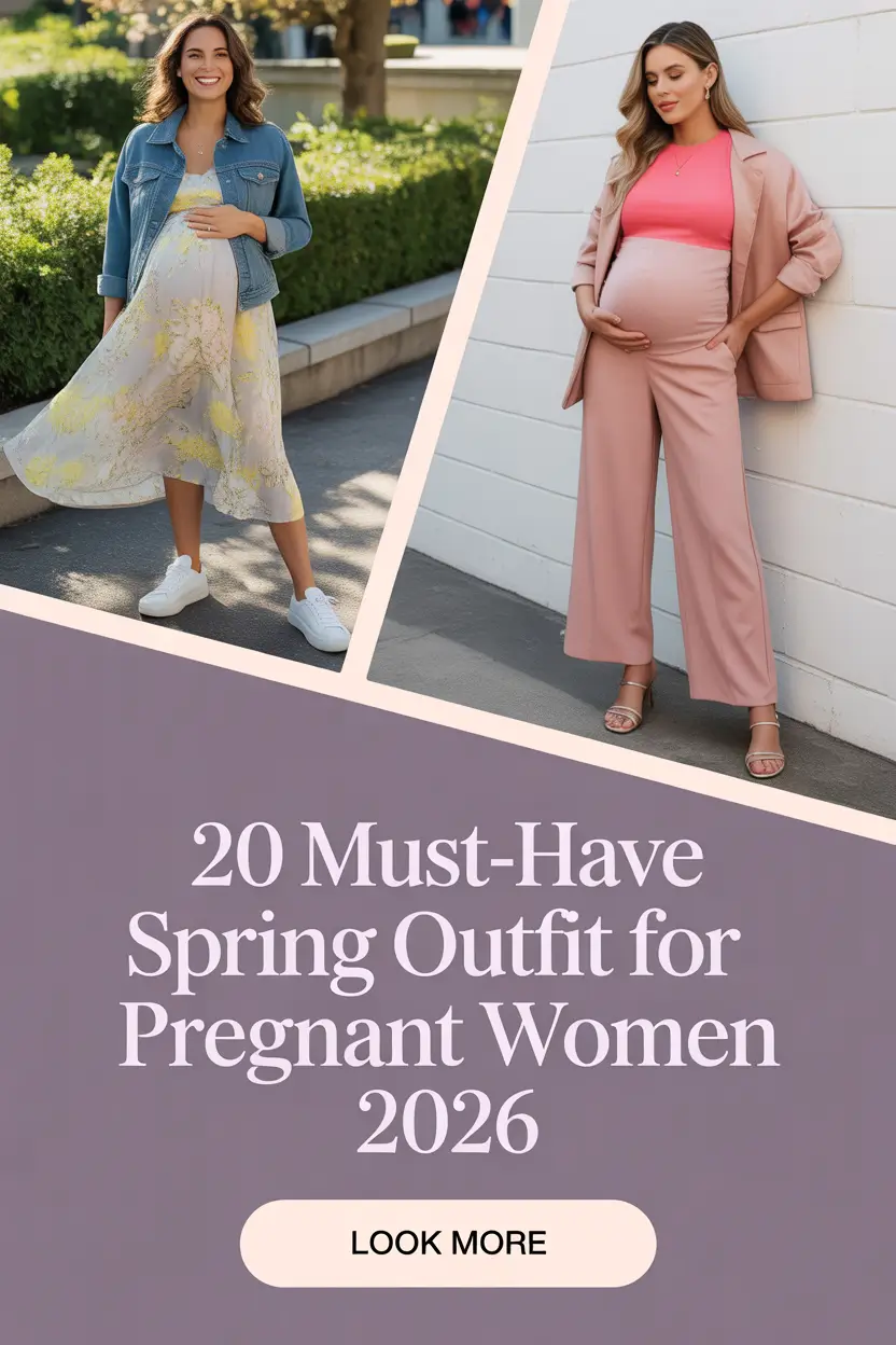 Must-Have Spring Outfit for Pregnant Women 2026: Fresh, Cute & Casual Pregnancy Style Inspiration