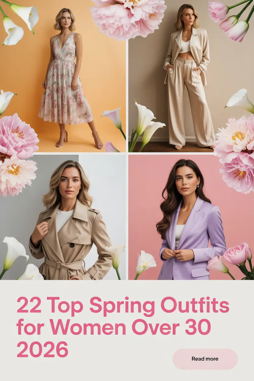 Top Spring Outfits for Women Over 30 2026: Fresh, Stylish & Effortless Looks for the Season
