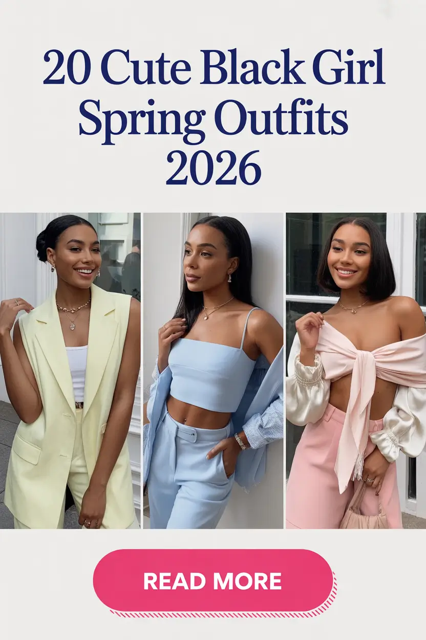 Cute Black Girl Spring Outfits 2026: Fresh Style Ideas for Every Vibe This Season