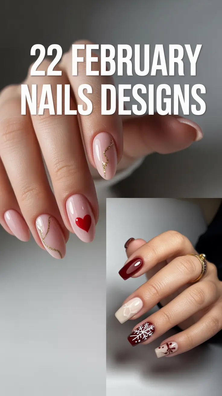 February Nails Designs 2026: Trendy, Classy & Cute Ideas for the Month of Love