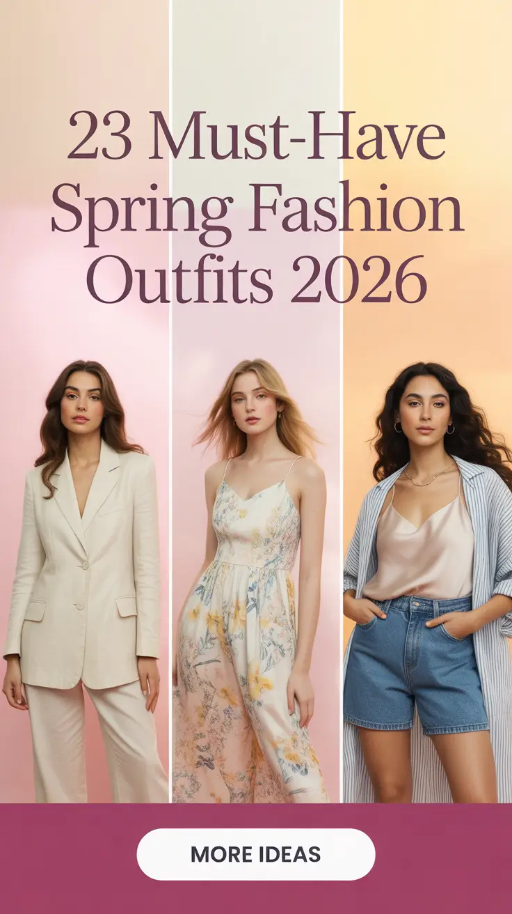 Must-Have Spring Fashion Outfits 2026: Fresh Inspo for Every Style This Season