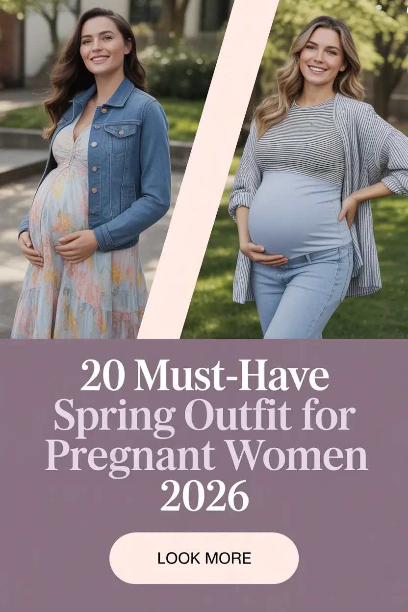 Must-Have Spring Outfit for Pregnant Women 2026: Fresh, Cute & Casual Pregnancy Style Inspiration