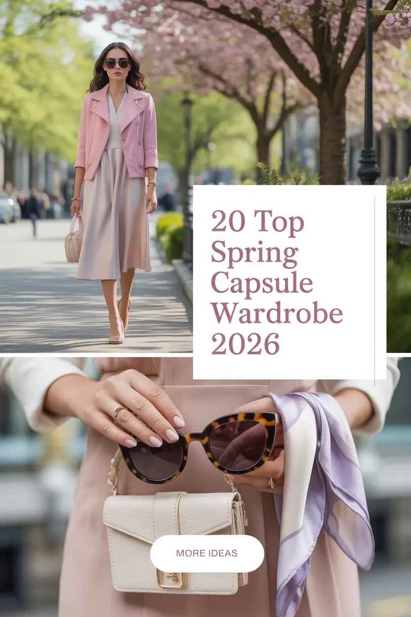 Top Spring Capsule Wardrobe 2026: Light, Bright & Effortlessly European Outfits for the Season