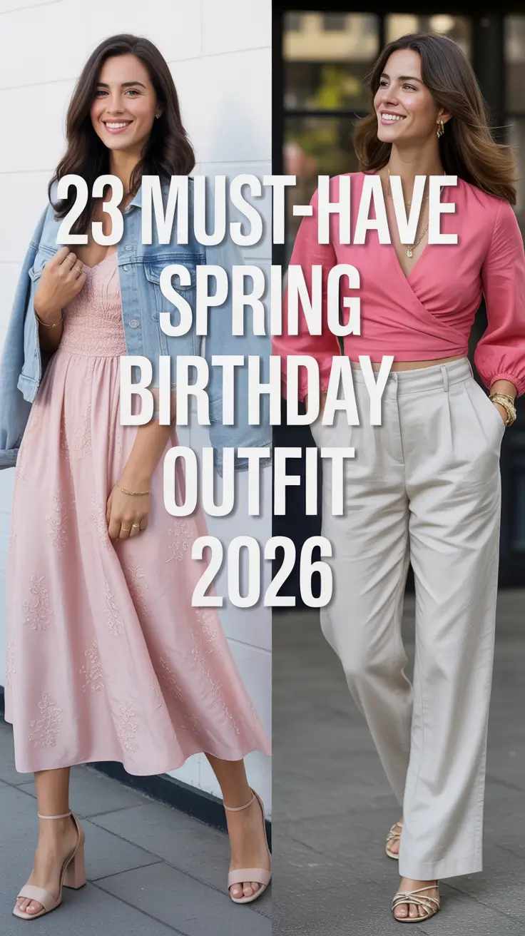 Must-Have Spring Birthday Outfit 2026: Classy & Cute Ideas for Women