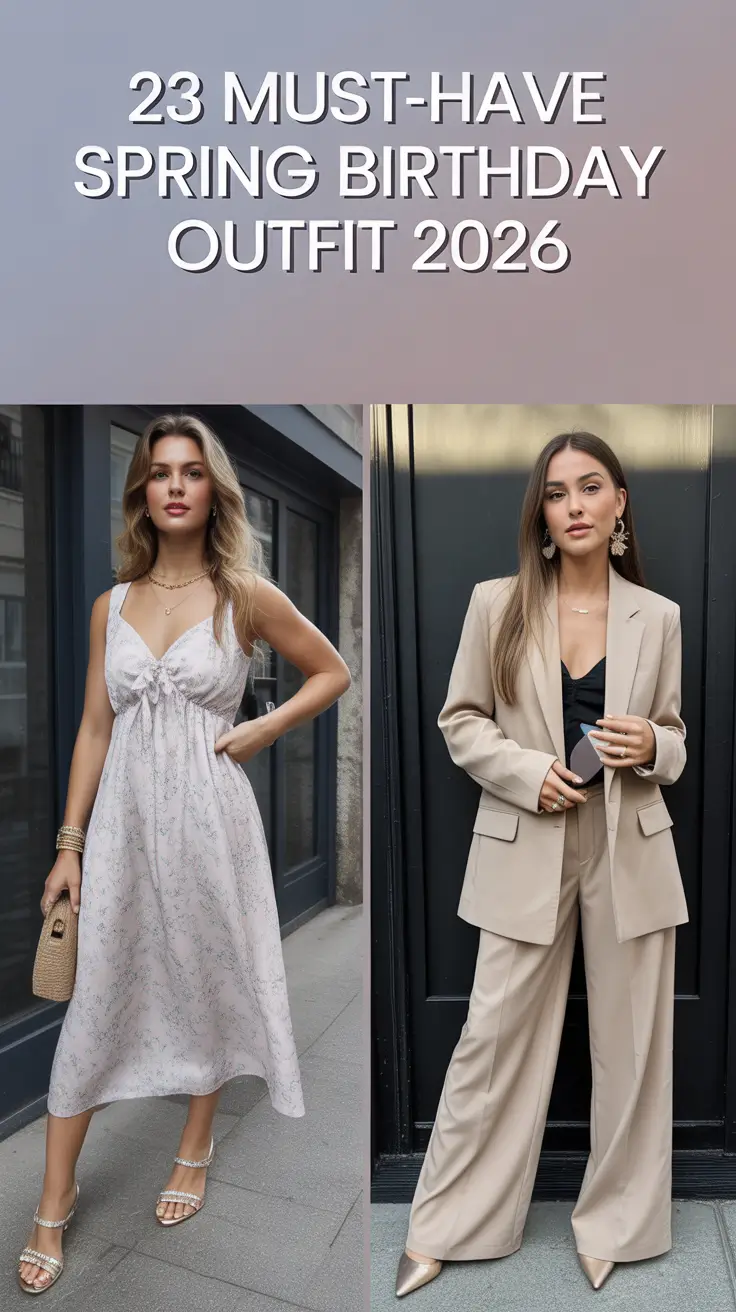 Must-Have Spring Birthday Outfit 2026: Classy & Cute Ideas for Women