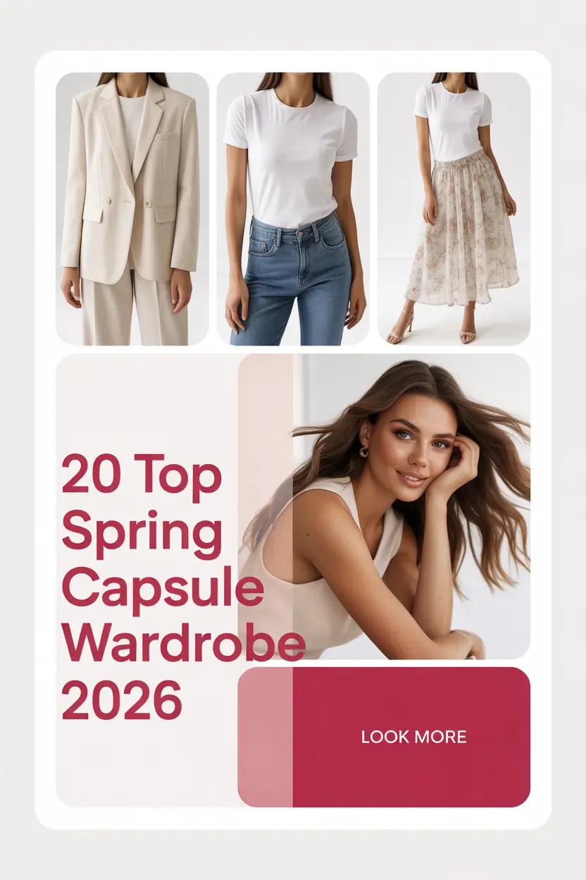 Top Spring Capsule Wardrobe 2026: Light, Bright & Effortlessly European Outfits for the Season