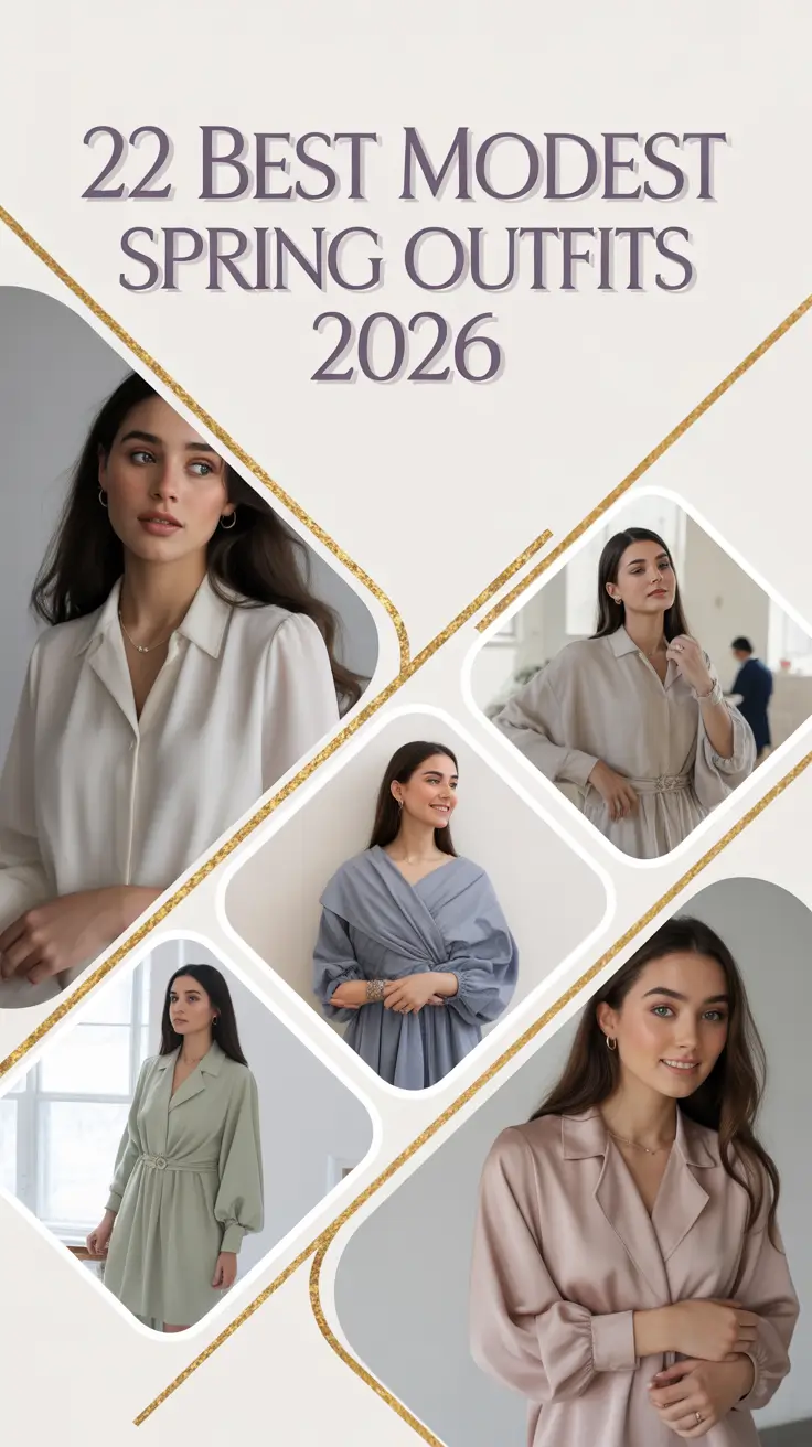Best Modest Spring Outfits 2026: Fresh Casual & Classy Inspiration for Women